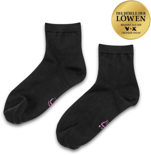 GoBunion Socken mit Zehenspreizer 35-38 schwarz