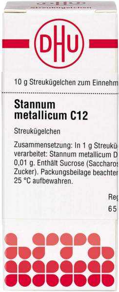 Dhu Stannum Metallicum C12 10 G Globuli
