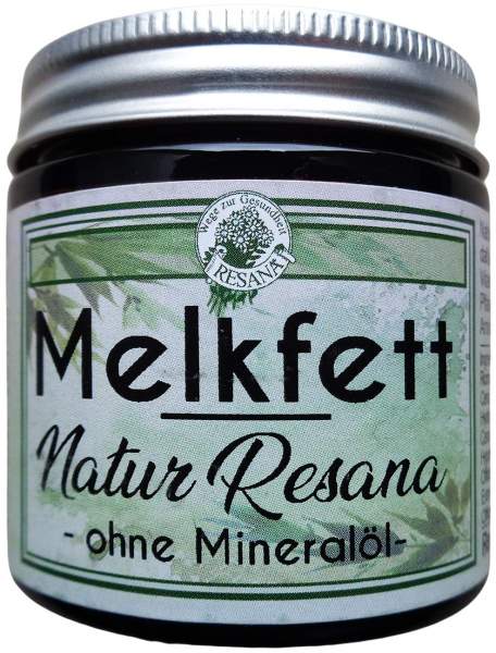 Melkfett Natur Resana Ohne Mineralöl 50 ml Salbe