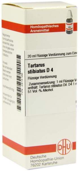 Dhu Tartarus Stibiatus D4 20 ml Dilution