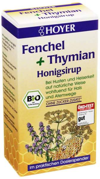Hoyer Fenchel Plus Thymian 250 G Honigsirup