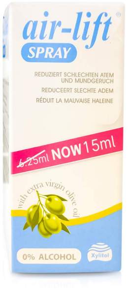 Air Lift Spray Gegen Mundgeruch 15 ml Sprühflasche