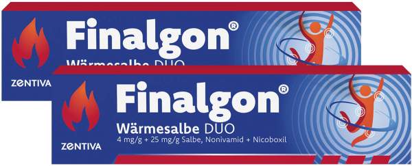 Finalgon Wärmesalbe Duo 4 mg je g + 25 mg je g 2 x 20 g Salbe