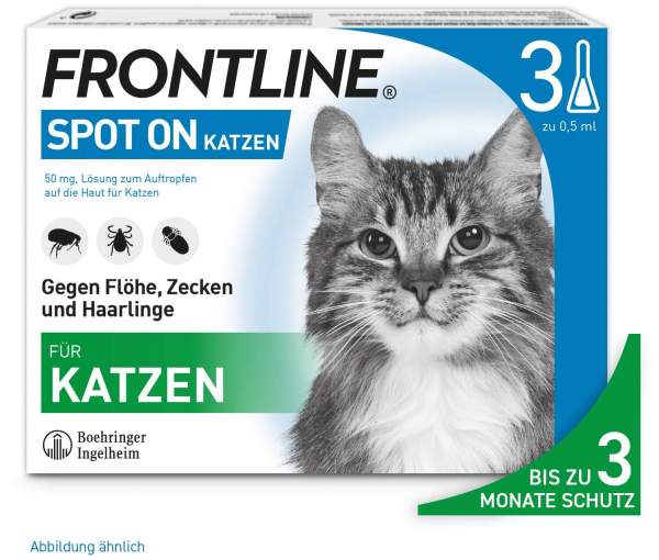 Frontline Spot on Katze 3 Pipetten