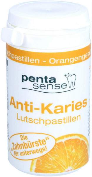 PENTA-SENSE Anti-Karies Lutschpastillen Orange