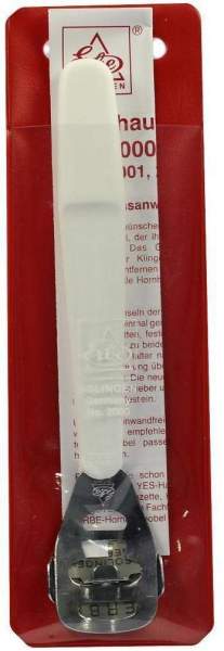 Erbe 1 Hornhauthobel 2000 14,4 cm Verchromt
