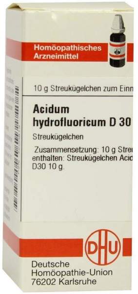Dhu Acidum Hydrofluoricum D30 Globuli
