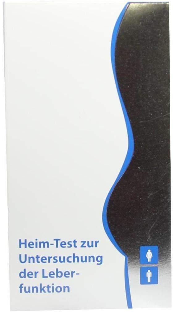 Hometest zur Untersuchung der Leberfunktion 2 Teststreifen
