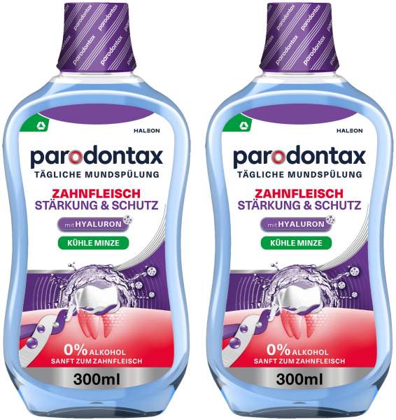 Parodontax Zahnfleisch Stärkung &amp; Schutz, tägliche Mundspülung 2 x 300 ml
