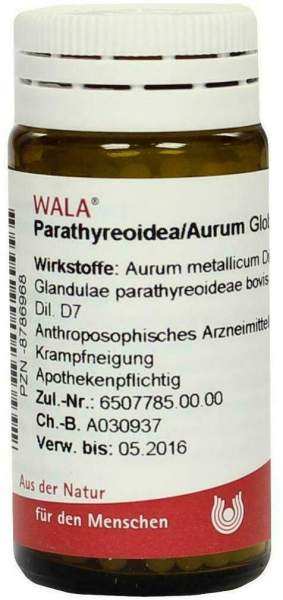 Wala Parathyreoidea Aurum 20 G Globuli