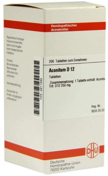 Aconitum D12 Tabletten 200 Tabletten