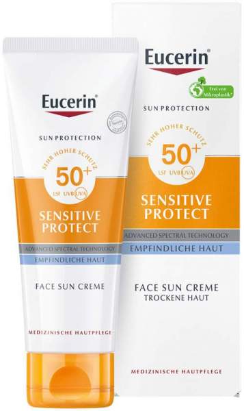 Eucerin Sun Sensitive Protect Face LSF 50+ 50 ml Creme