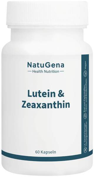 NatuGena Lutein &amp; Zeaxanthin 60 Kapseln