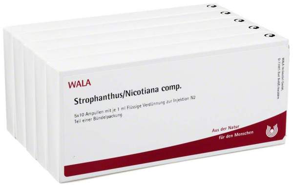 Strophanthus Nicotian Comp. Ampullen 50 X 1 ml