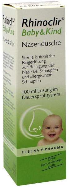 Rhinoclir Baby und Kind Nasendusche 100 ml Lösung