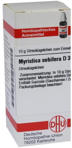 DHU Myristica sebifera D30 10 g Globuli