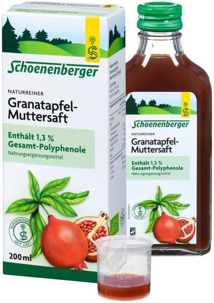 Granatapfel Muttersaft Schoenenberger 200 ml Saft