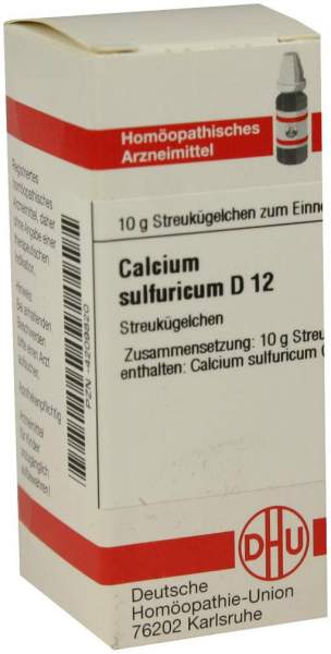 Dhu Calcium Sulfuricum D12 10 G Globuli