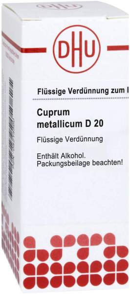 Cuprum Metallicum D 20 50 ml Dilution