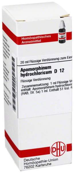 Apomorphinum Hydrochloric. D 12 Dilution
