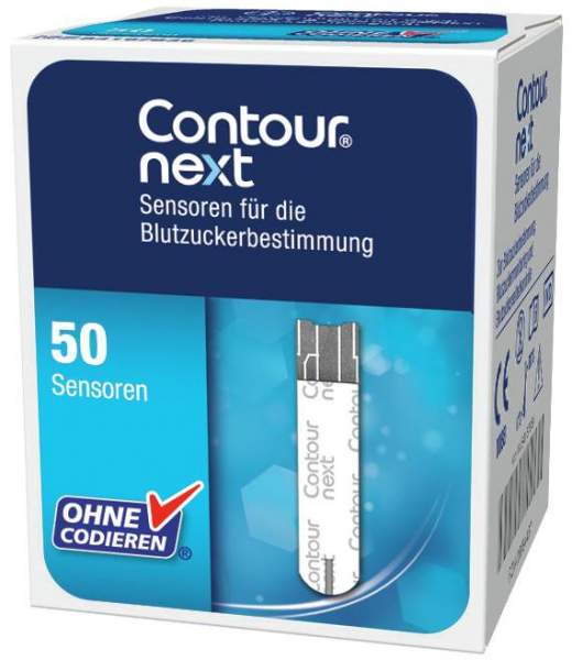 Contour Next Sensoren 50 Teststreifen