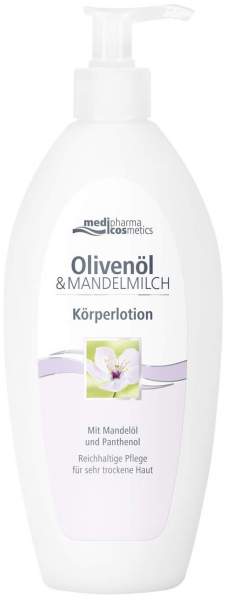 medipharma cosmetics Olivenöl und Mandelmilch Körperlotion 500 ml