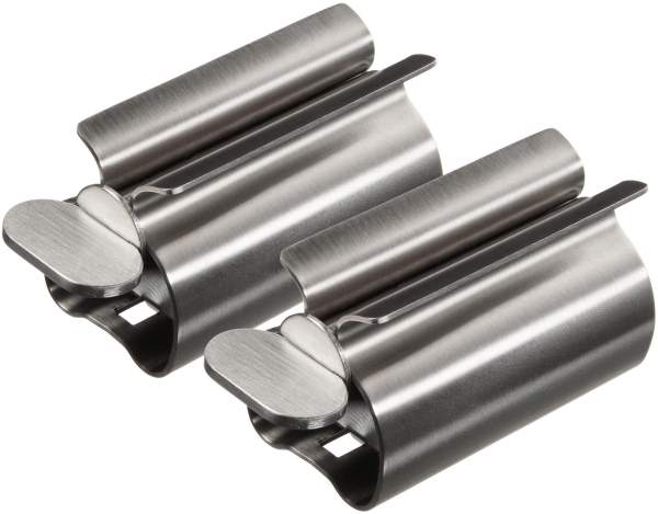 Edelstahl-Tubenpresse, 2 Stück