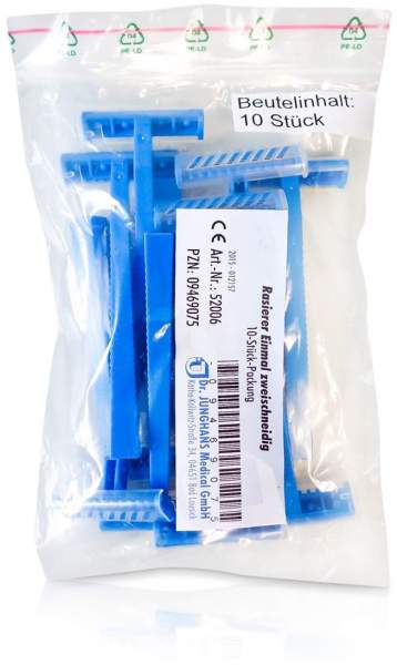 Einmal Rasierer Zweischneidig