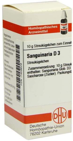 Dhu Sanguinaria D3 Globuli
