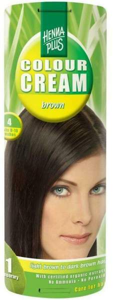Hennaplus Colour Cream Brown 4 60 G Creme