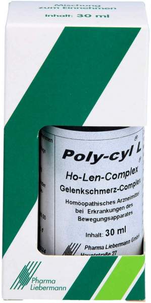 Poly Cyl L Ho Len Complex Tropfen Gelenkschmerz Complex 30 Ml...