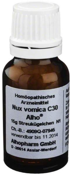 Nux Vomica C30 15 G Globuli 15 G