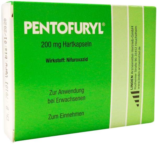 Pentofuryl 200 mg 12 Hartkapseln