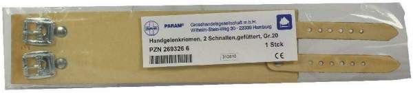 Handgelenkriemen 20 2 Schnallen Gefüttert 1 Stück