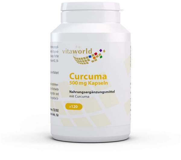 Curcuma 500 mg Kapseln