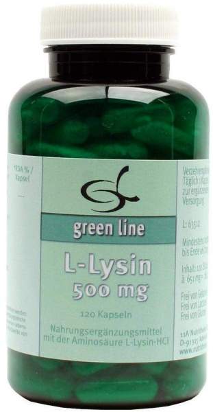 L Lysin 500 mg 120 Kapseln