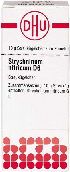 Dhu Strychninum Nitricum D6 Globuli 10 G