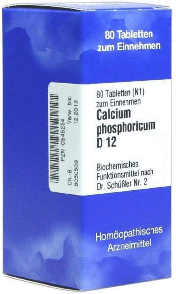 Biochemie 2 Calcium Phosphoricum D 12 80 Tabletten
