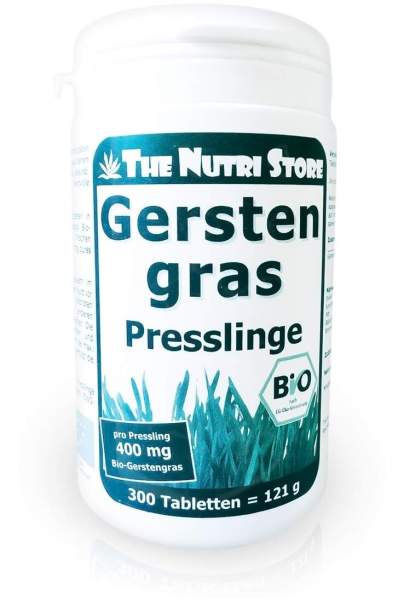 Gerstengras 400 mg Bio 300 Presslinge