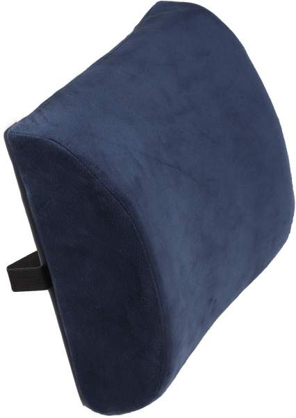 Lendenkissen zum Sitzen und LiegenMemory Foam, blau