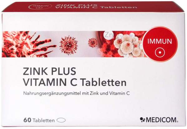 Zink plus Vitamin C 60 Tabletten