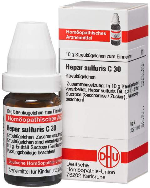 Dhu Hepar Sulfuris C30 10 G Globuli