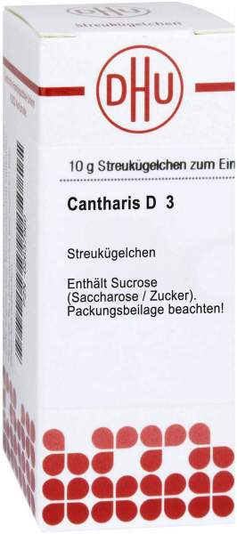 Dhu Cantharis D3 Globuli