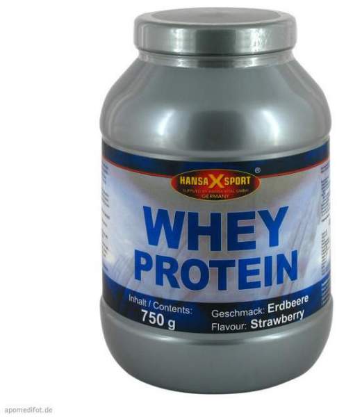Whey Protein Erdbeere Pulver
