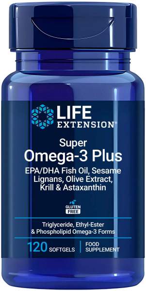 Super Omega-3 Plus Epa-Dha Fish Oil 120 Weichkapseln