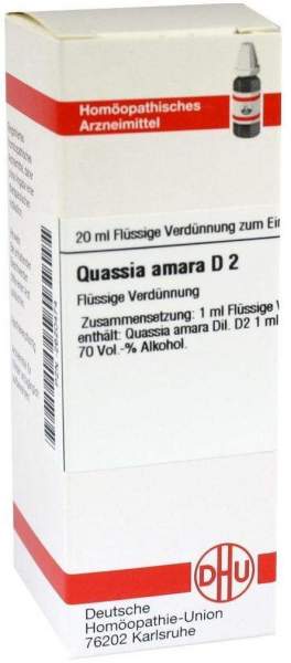 DHU Quassia D2 Dilution 20 ml