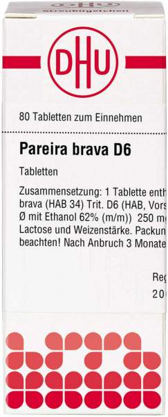 Dhu Pareira Brava D6 80 Tabletten