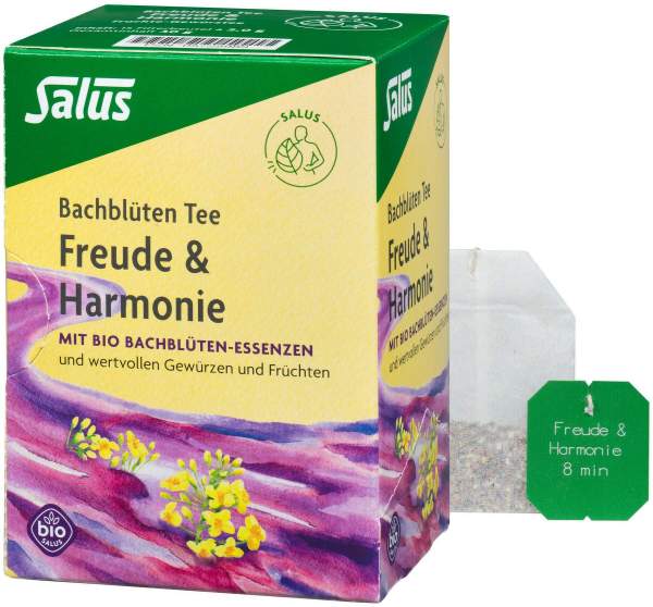 Bachblüten Tee Freude &amp; Harmonie Bio 15 Filterbeutel
