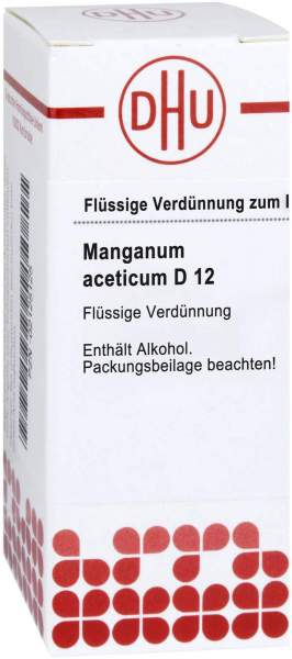 Manganum Aceticum D 12 Dilution 20 ml