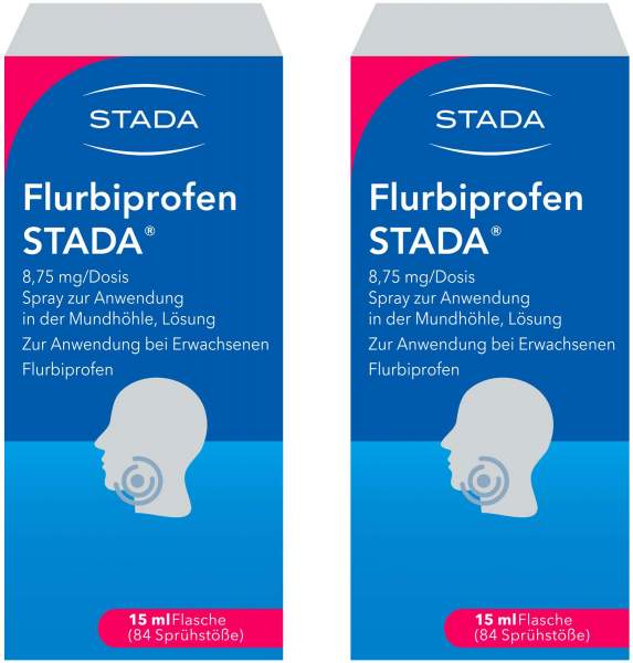 Flurbiprofen Stada 8,75 mg 2 x 15 ml Spray
